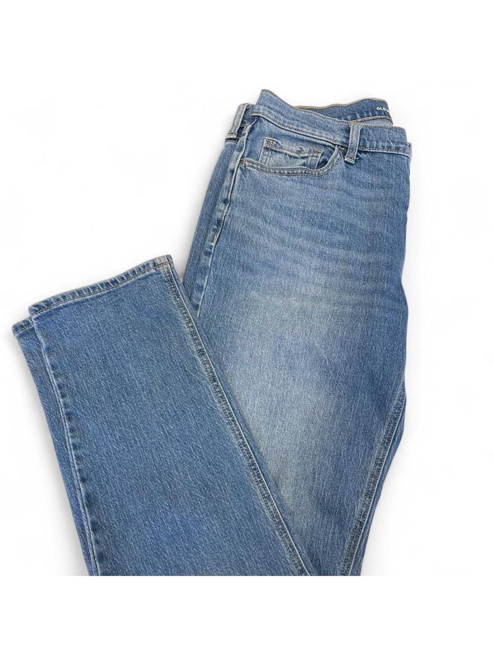 Old navy blue boyfriend jeans